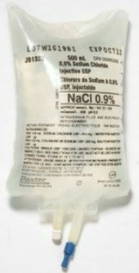 Normal Saline 0.9% 500ml IV Bag