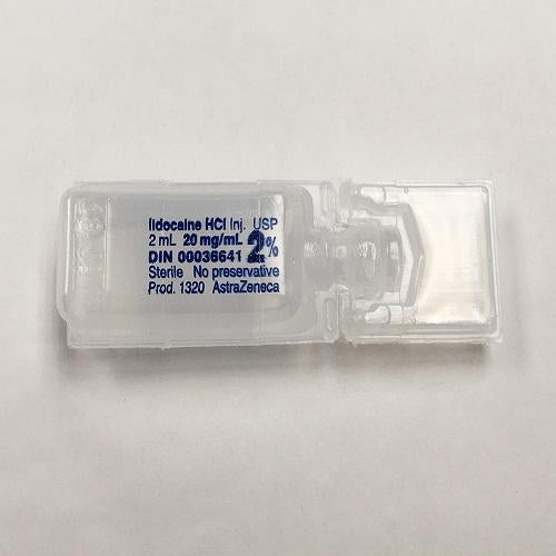 Lidocaine 2% 20mg/mL 2mL Polyamp Single Use