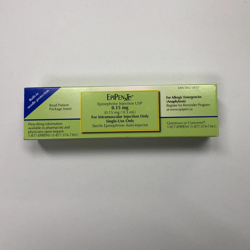 Epinephrine/Epipen (Junior) Injection 0.15mg/0.3mL Single Use