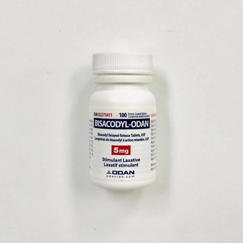 Bisacodyl Slow Release 5mg (100 Tablets/Bottle)