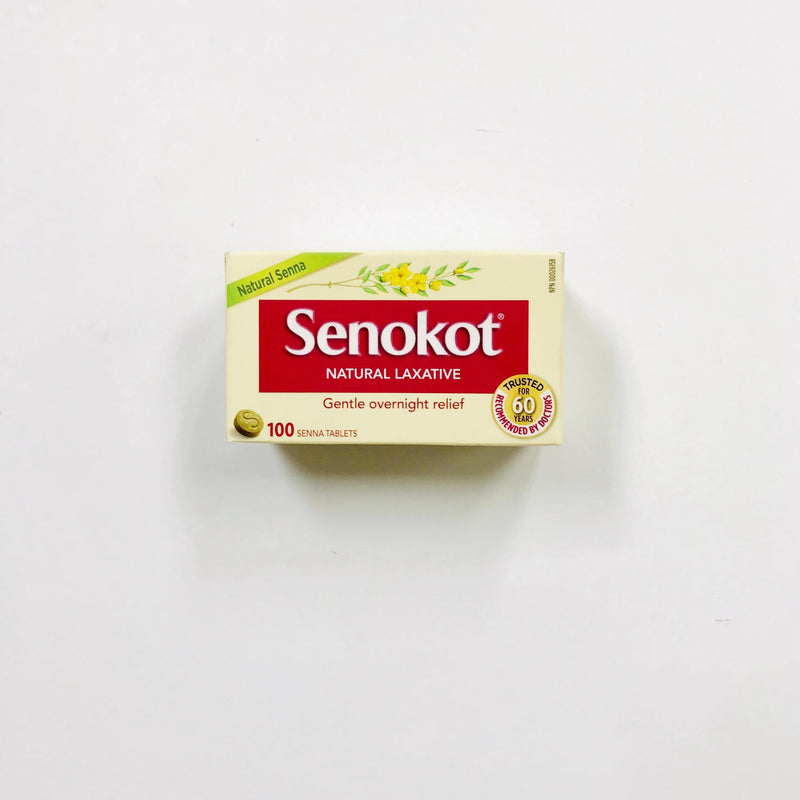 Senokot Natural Laxative 8.6mg (100 Tablets/Bottle)