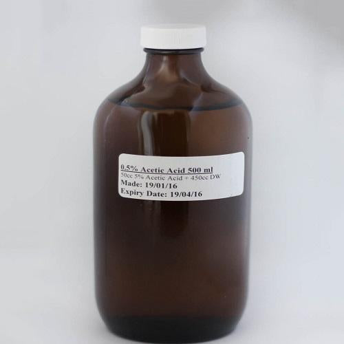 Acetic Acid Solution 0.5% 500mL