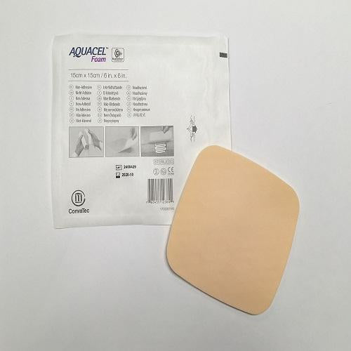 Aquacel Foam Non-Adhesive 6" x 6" (15cm x 15cm)