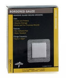 Sterile Bordered Gauze, Adhesive Island Wound Dressing 2” x 2” (5cm x 5cm)
