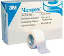 Micropore Surgical Tape, 1"x 9.1m