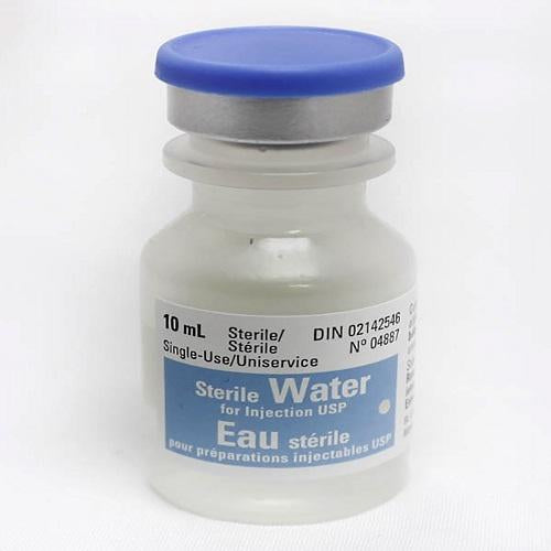 Sterile Water 10mL Vial for Injection