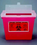Sharps Container Red Translucent 2 Gallon