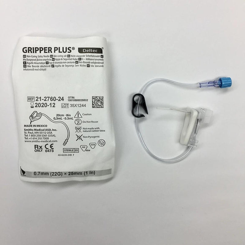 Port Gripper Plus Non-Coring Safety Needle 22" x 1"