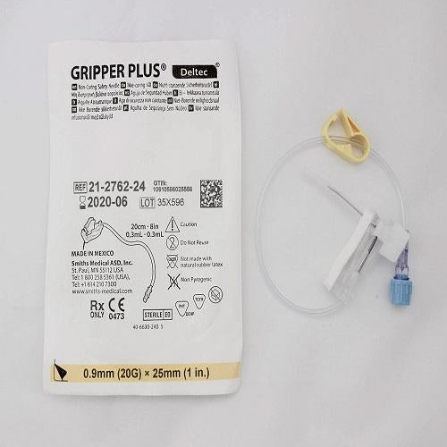 Port Gripper Plus Non-Coring Safety Needle 20" x 1"