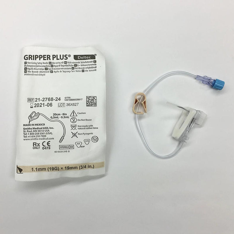 Port Gripper Plus Non-Coring Safety Needle 19" x 0.75"