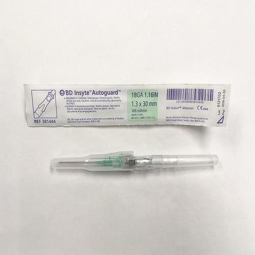 Insyte Autoguard IV Catheter 18G x 1.16"