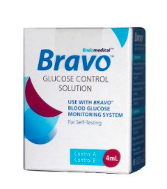 Glucometer (Bravo) - Control Solution 4mL (2/Pack)