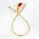 Foley Catheter 2-way 16Fr 10mL Silicone Elastomer Contains Latex