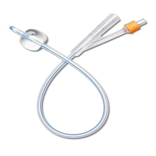 Foley Catheter 2-way 16Fr 10mL Silicone Latex-Free
