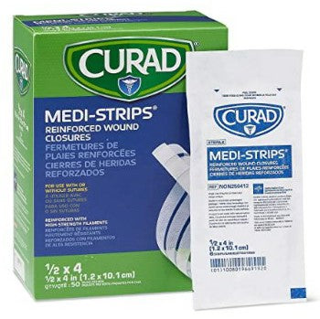 Medi-Strips Wound Closures 0.5" x 4" 6/pack