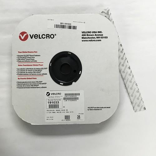 Velcro 1" Hook Adhesive (per foot)