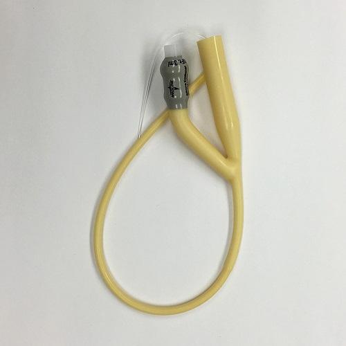 Foley Catheter 2-way 10Fr 3mL Silicone Elastomer Contains Latex