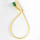 Foley Catheter 2-way 14Fr 10mL Silicone Elastomer Contains Latex