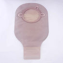 2PC Pouch Drainable Lock n Roll Closure Opaque 70mm Beige Blue *18114 (10/Box)