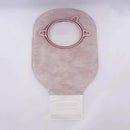 2PC Pouch Drainable Lock n Roll Closure Opaque Filter 70mm Beige Blue *18184 (10/Box)