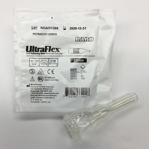 Condom Catheter with Adhesive 25mm