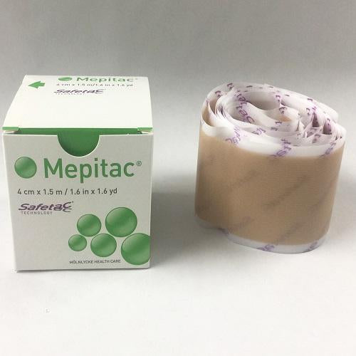 Silicone Mepitac Tape 1" x 1.6 yards (4cm x 1.5m)