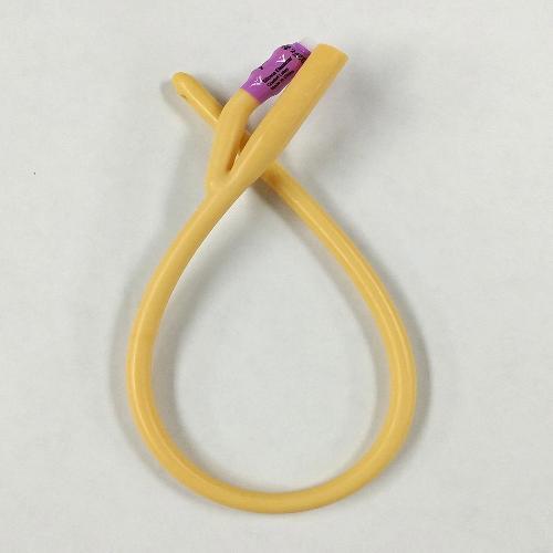 Foley Catheter 2-Way 22Fr Silicone Elastomer 30mL Contains Latex