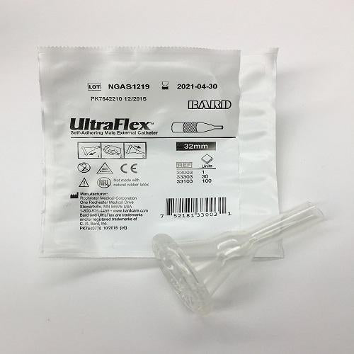 Condom Catheter with Adhesive 32mm