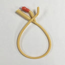 Foley Catheter 2-way Coude Tip 16Fr 10mL Silicone Elastomer Contains Latex