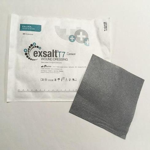 Exsalt T7 Wound Dressing 6” x 6” (15cm x 15cm)