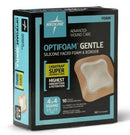 Silicone Bordered Foam Dressing with Liquitrap® Core 4” x 4” (10cm x 10cm)