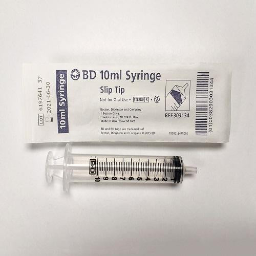 BD 10mL Slip Tip Syringe
