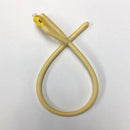 Foley Catheter 2-way 20Fr 10mL Silicone Elastomer Contains Latex