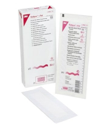 Medipore Pad Adhesive Dressing, Sterile 3.5" x 10" (9cm x 25cm)