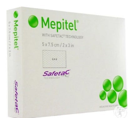 Mepitel Wound Contact Layer Dressing 3" x 4" (7.5cm x 10cm)