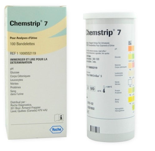 Chemstrip 7 Test Strip (100/Box)