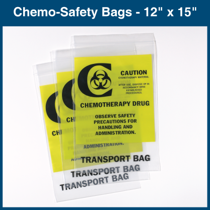 Chemotherapy BatchBags 12x15-4mil Thick Heavy Duty